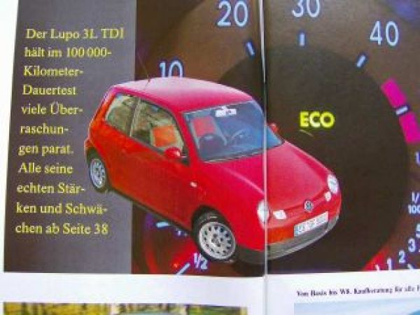 Gute Fahrt 5/2002 Audi A2, VW Lupo 3L TDI Dauertest