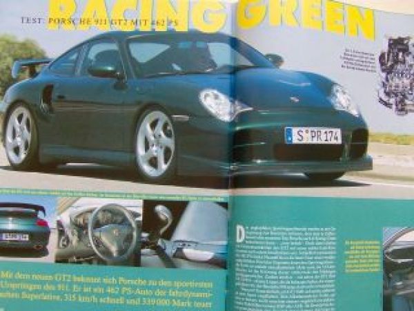 Gute Fahrt 9/2001 A4 Avant Multitronic, Polo 9N,Porsche 911 GT2