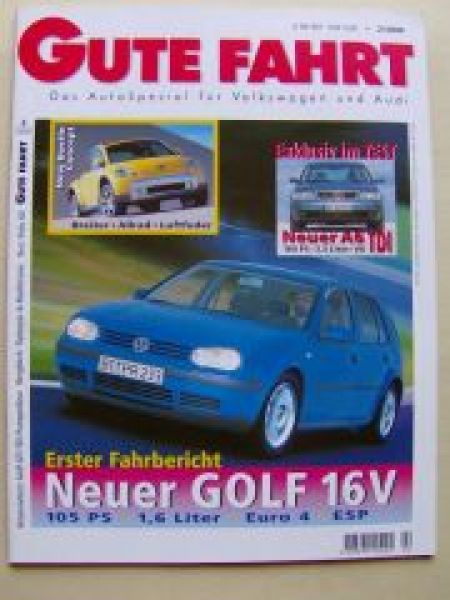 Gute Fahrt 2/2000 A6 TDI,New Beetle Concept,Porsche Boxster
