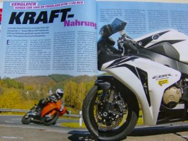 Motorradfahrer 1/2009 Kawasaki Ninja ZX-6R,Honda Fireblade