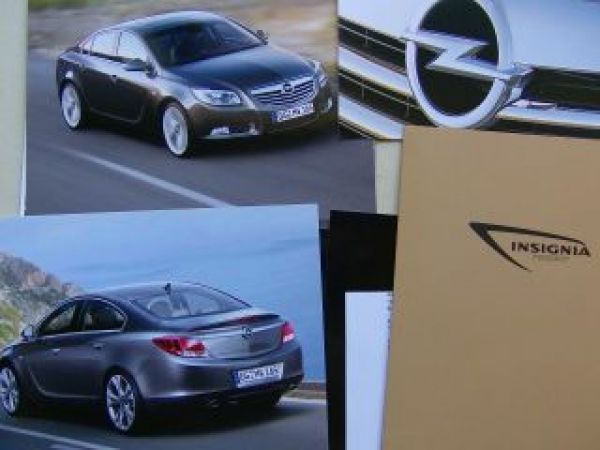 Opel Insignia Prospekt intern Fotomappe April 2008