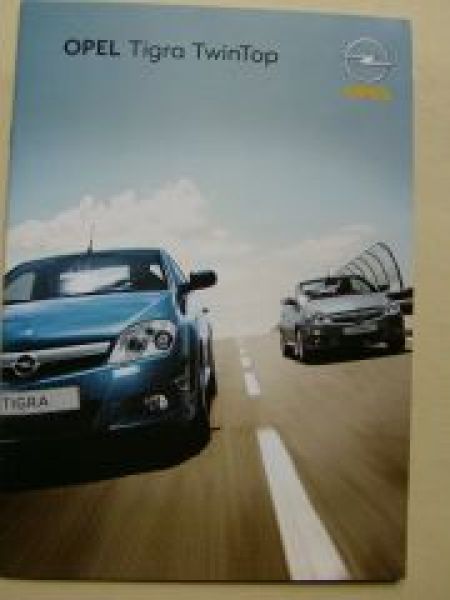 Opel Tigra TwinTop Juli 2006 +Preisliste NEU