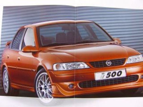 Opel Vectra i500 Prospekt Mai 1999 NEU