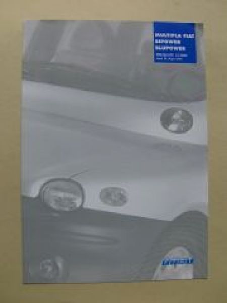 Fiat Multipla Bipower Blupower August 2001