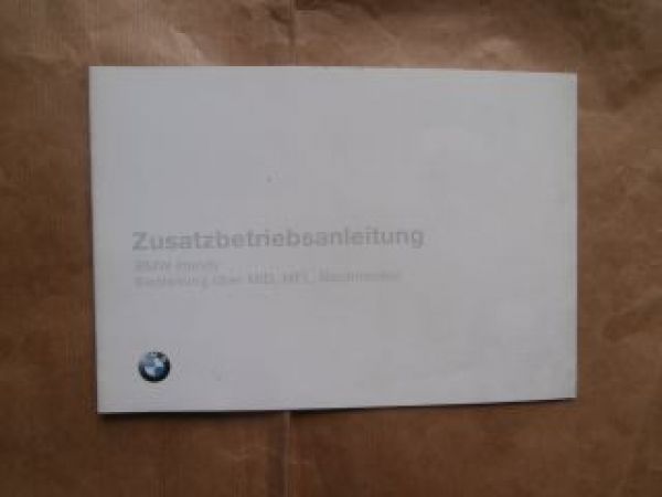 Zusatzanleitung Diebstahlwarnanlage4 3er Reihe E36 1996