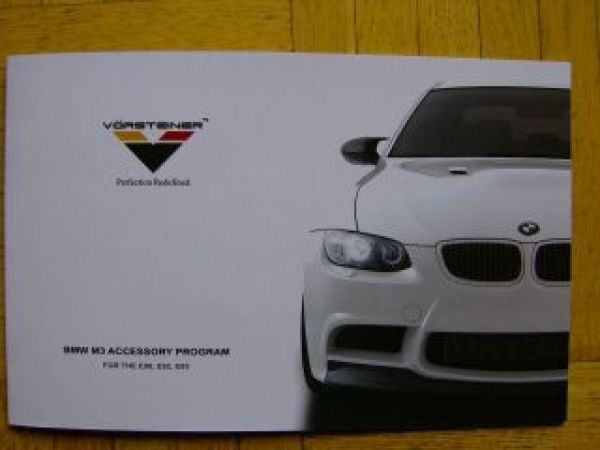 Vörsteiner BMW M3 Accessory Program E90,E92,E93 NEU