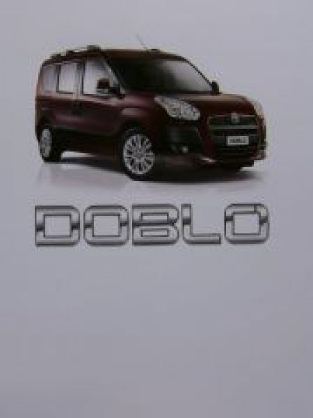 Fiat Doblo Prospekt Dezember 2009 +Preisliste NEU