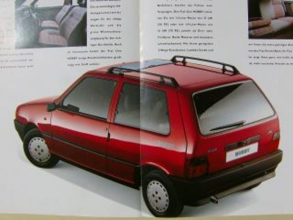Fiat Uno Hobby Sondermodell März 1993
