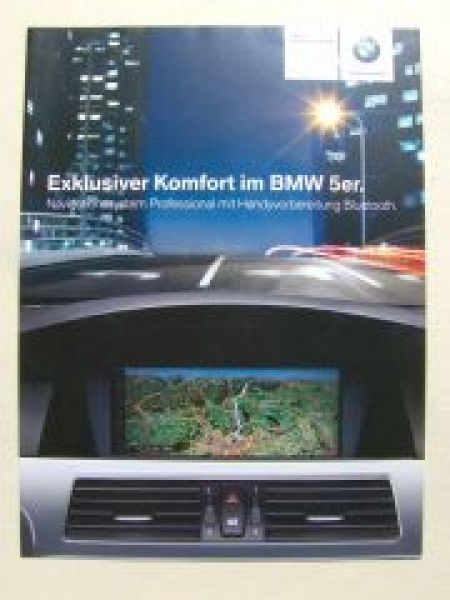 BMW 5er Sonderausstattungen E60 E61 Navi Bluetooth