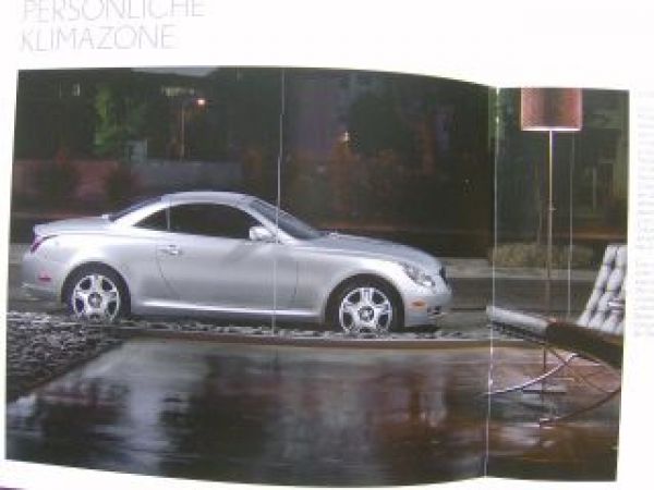 Lexus SC Prospekt +Preisliste November 2008 NEU