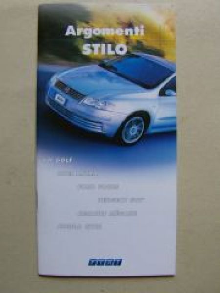 Fiat Argomenti Stilo Intern Vergleiche Golf Astra Focus 307 Mèga