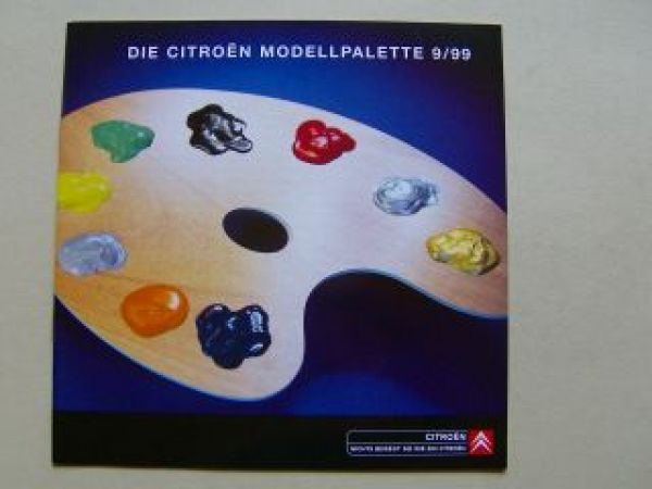 Citroen Modellpalette 9/1999 NEU