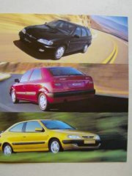 Citroen Modellpalette 9/1999 NEU