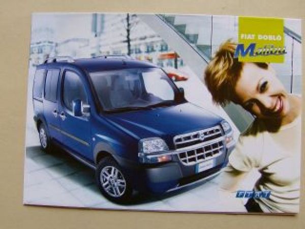 Fiat Doblò Malibu Mai 2003 +Preisliste NEU