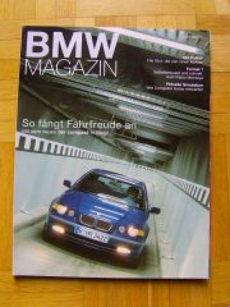 BMW Magazin 1/2001 3er Compact E46 M3 Cabrio E46 501/3 Isar 12
