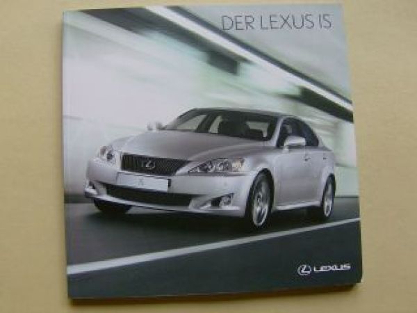 Lexus IS 220d 250 Oktober 2008 +Preisliste 12/2009 NEU