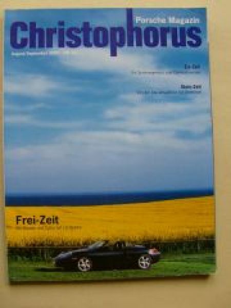 Christophorus Nr.285 8+9/2000 Porsche Boxster, 911 Turbo S