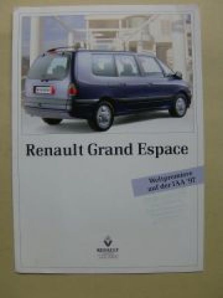 Renault Grand Espace RXE2.0 RXE 2.2dT September 1997
