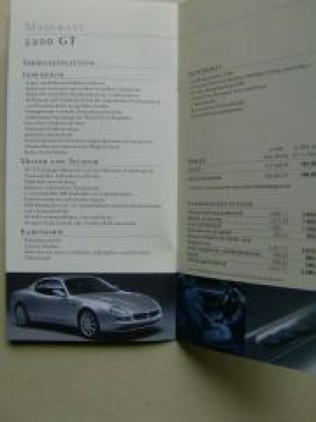 Maserati Quattroporte V8 Evoluzione +3200GT +Preise 10/1998
