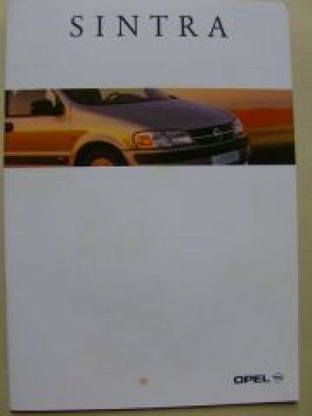 Opel Sintra Prospekt Dezember 1996 CD GLS