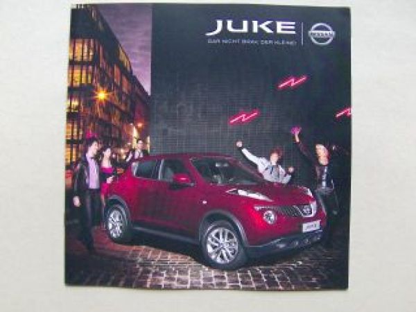 Nissan Juke Prospekt Juni 2010 +Preisliste NEU