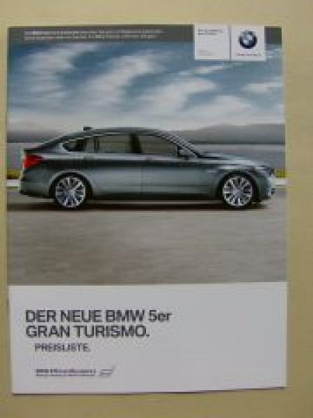 BMW 5er Gran Turismo F07 März 2010 535i 550i 530d 535d