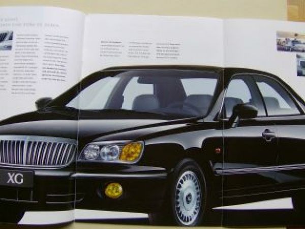 Hyundai XG30 Prospekt Dezember 1999 NEU