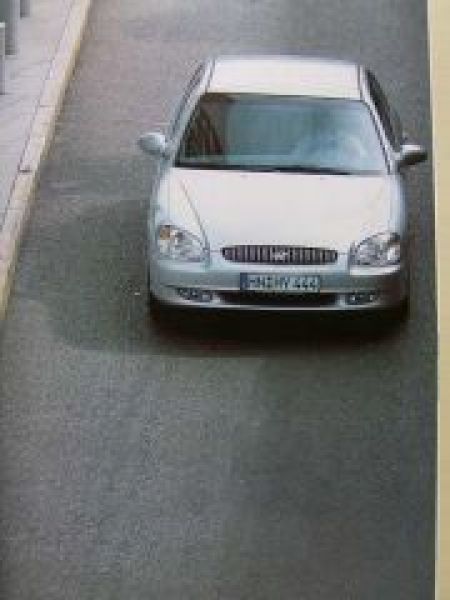 Hyundai Sonata März 1999 Prospekt NEU