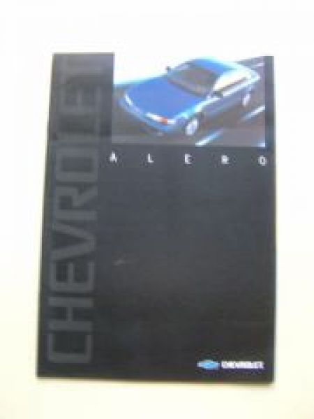 Chevrolet Alero Prospekt  +Preisliste Januar 2000 NEU