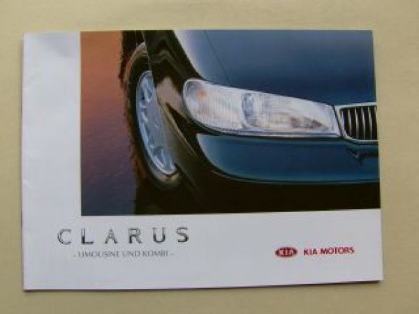 Kia Clarus Limousine & Kombi Oktober 1998 NEU