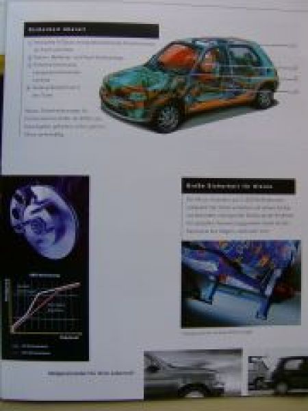 Nissan Micra Prospekt Juli 2000 +Preisliste NEU