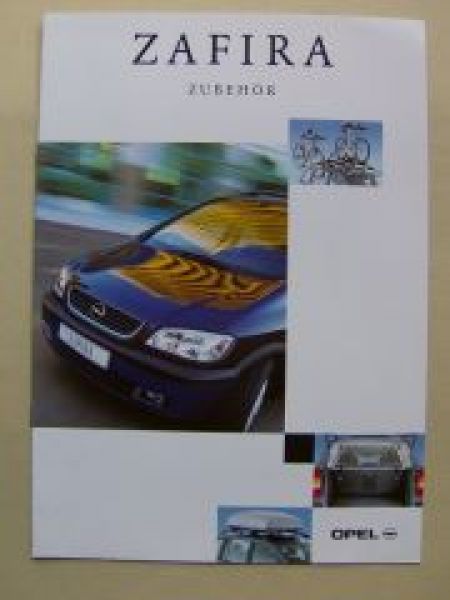 Opel Zafira A Zubehör März 1999 NEU