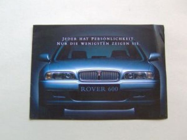 Rover 600 Prospekt 618i,Si, 620SDi +Lux, Si Lux, Classic Limited