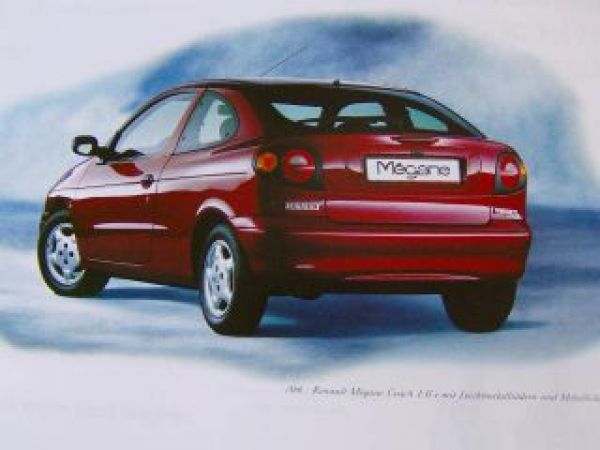 Renault Modellprogramm 1996/97