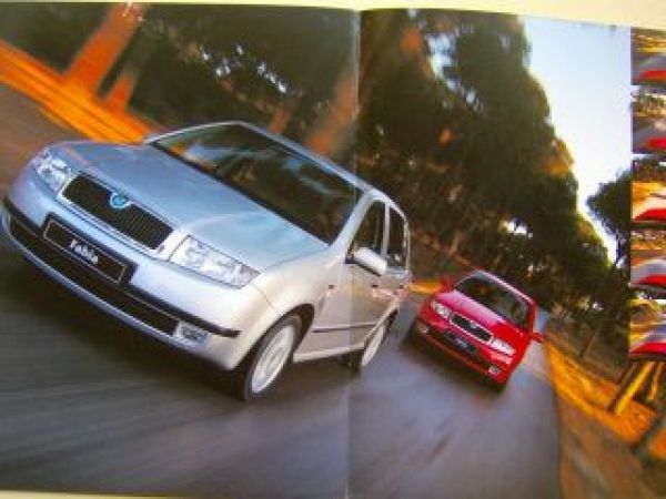 Skoda Fabia Prospekt Oktober 2000 +Combi NEU