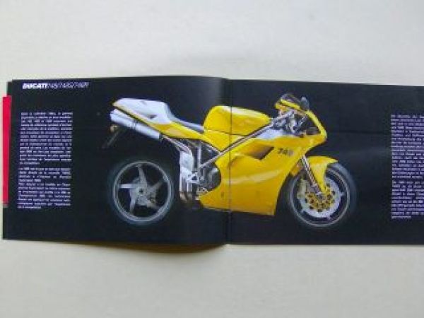 Ducati M600 M750 M900 SS750 ST2 ST4 748 996 Prospekt 2000