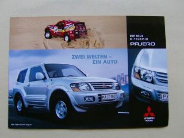 Mitsubishi Pajero Prospekt April 2000