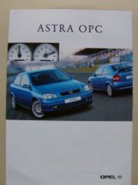 Opel Astra B OPC Frankreich 2000 Ausgabe