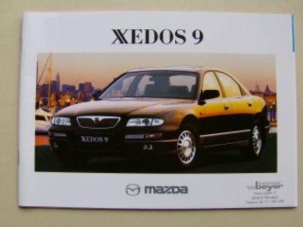 Mazda Xedos 9 Prospekt Februar 1999