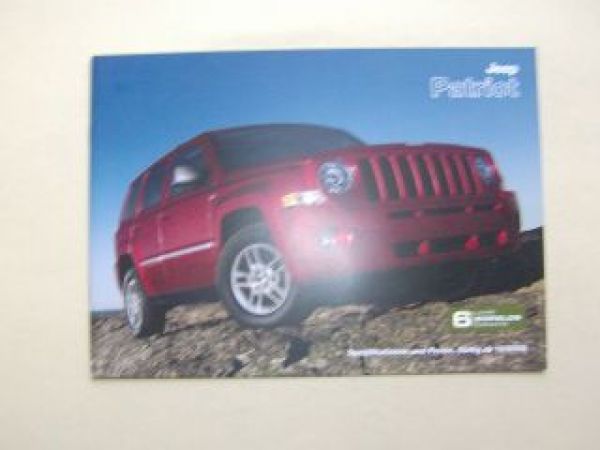 Jeep Patriot Preisliste Mai 2010 NEU