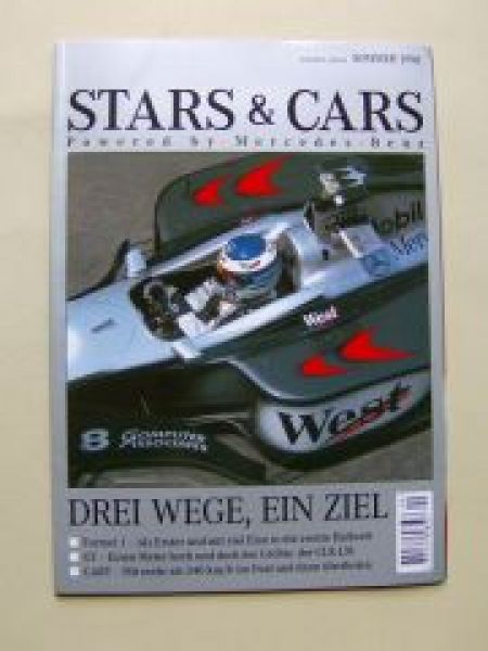 Stars & Cars Sommer 1998 Nr.9 F1, CLK EM