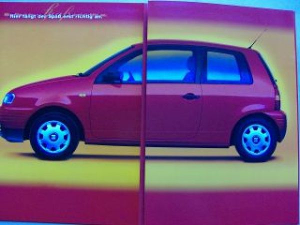 Seat Arosa Prospekt April 1997 NEU