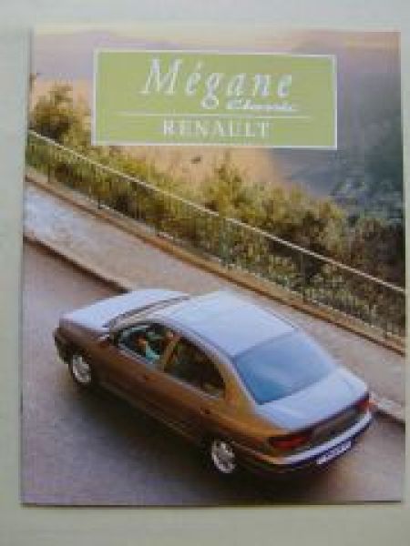 Renault Mègane Classic April 1997 NEU Typ BA