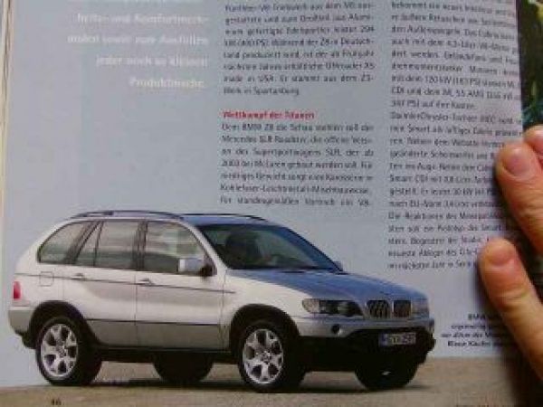 Automobil Industrie IAA 1999 +BMW X5 E53