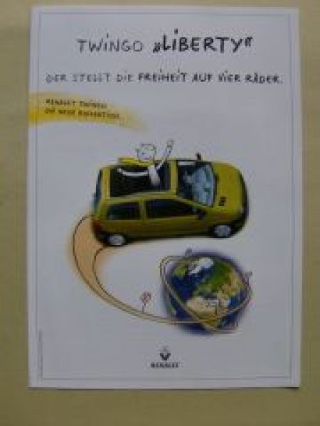 Renault Twingo Liberty August 1999 NEU
