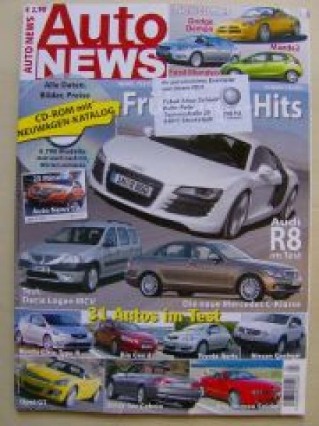 Auto News 3+4/2007 BMW 335i Cabrio E93,Lexus LS460,Cayenne
