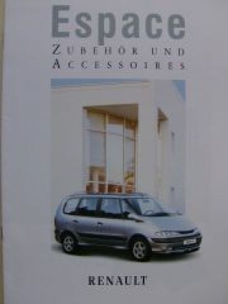 Renault Espace Zubehör & Accessoires Oktober 1997