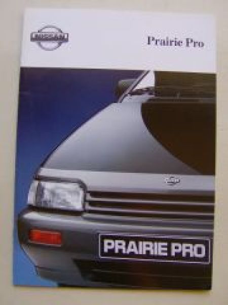 Nissan Prairie Pro Oktober 1992 Rarität