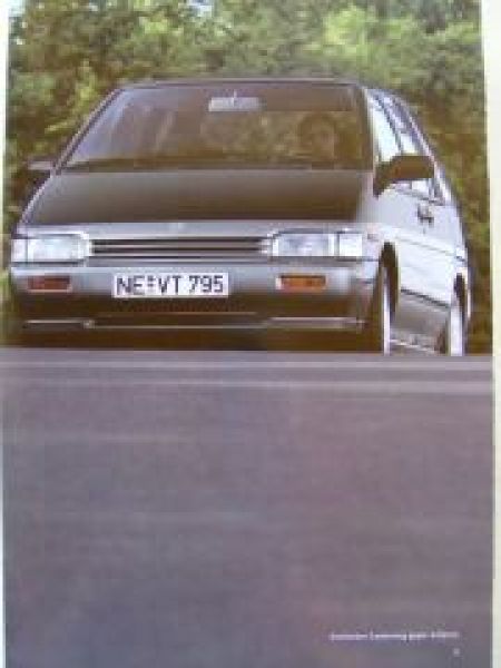 Nissan Prairie Pro Oktober 1992 Rarität