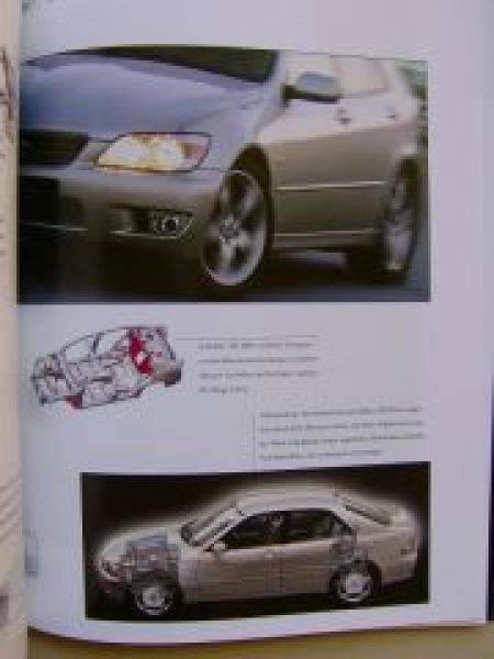 Lexus IS200 Prospekt Januar 2000 NEU